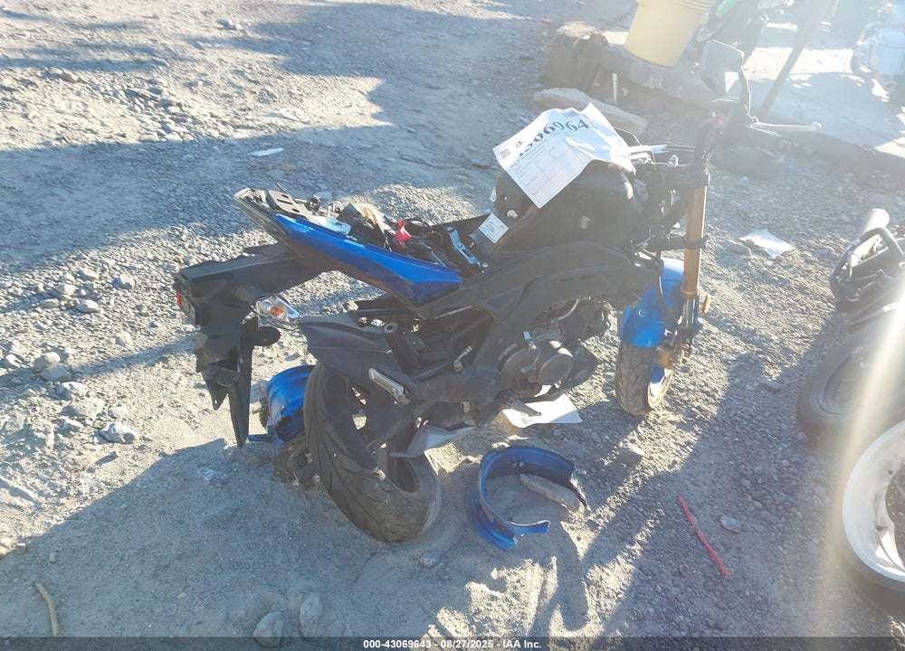 2022 KAWASAKI BR125 J VIN: JKABRRJ15NDA24740