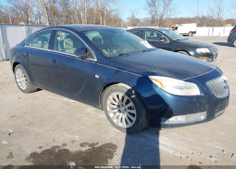2011 BUICK REGAL CXL RUSSELSHEIM VIN: W04GP5EC1B1093404