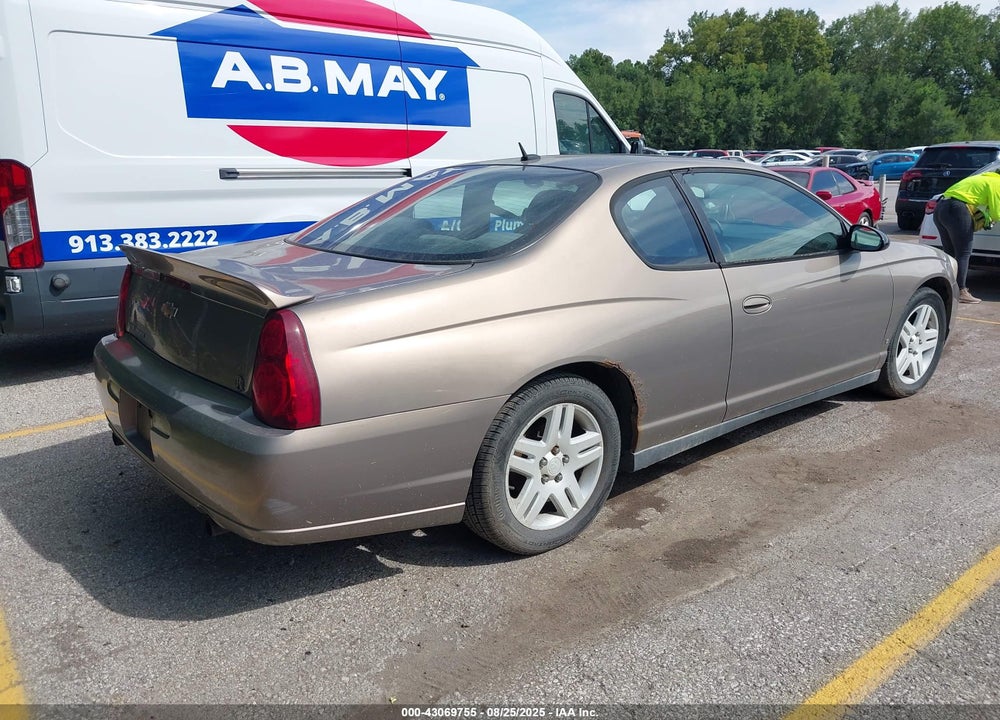 2006 CHEVROLET MONTE CARLO LT VIN: 2G1WK151369287918