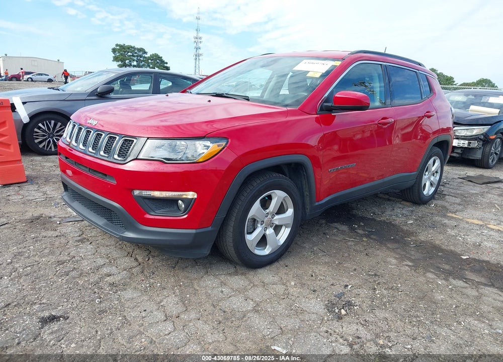 2019 JEEP COMPASS VIN: 3C4NJCBB2KT652076