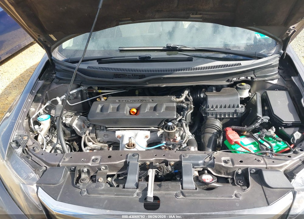 2012 HONDA CIVIC VIN: 19XFB2F54CE359785