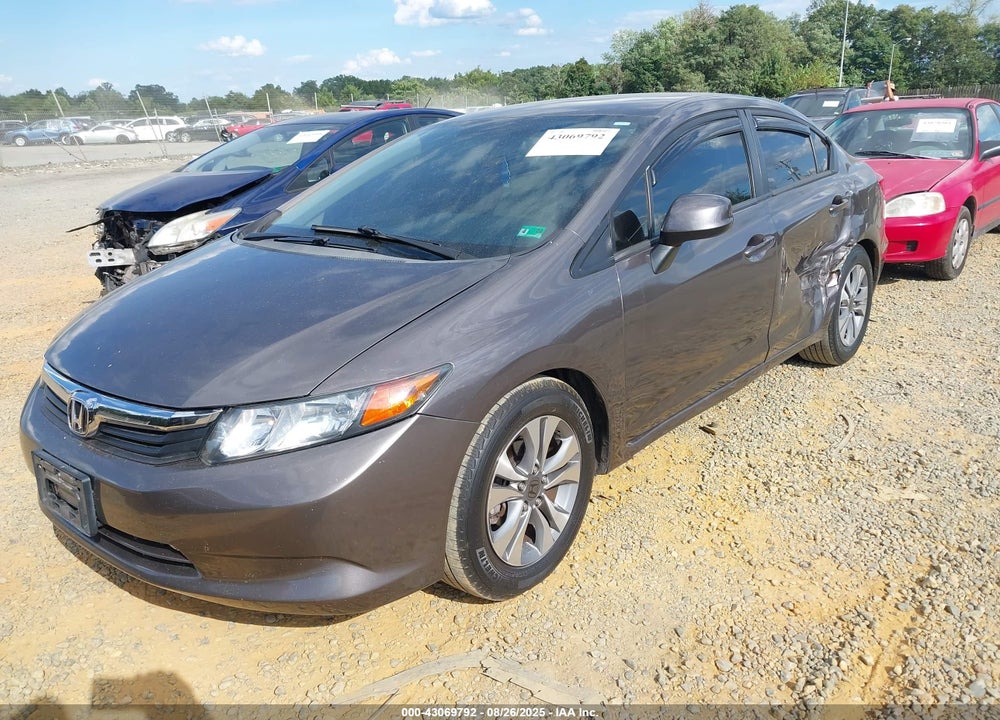 2012 HONDA CIVIC VIN: 19XFB2F54CE359785