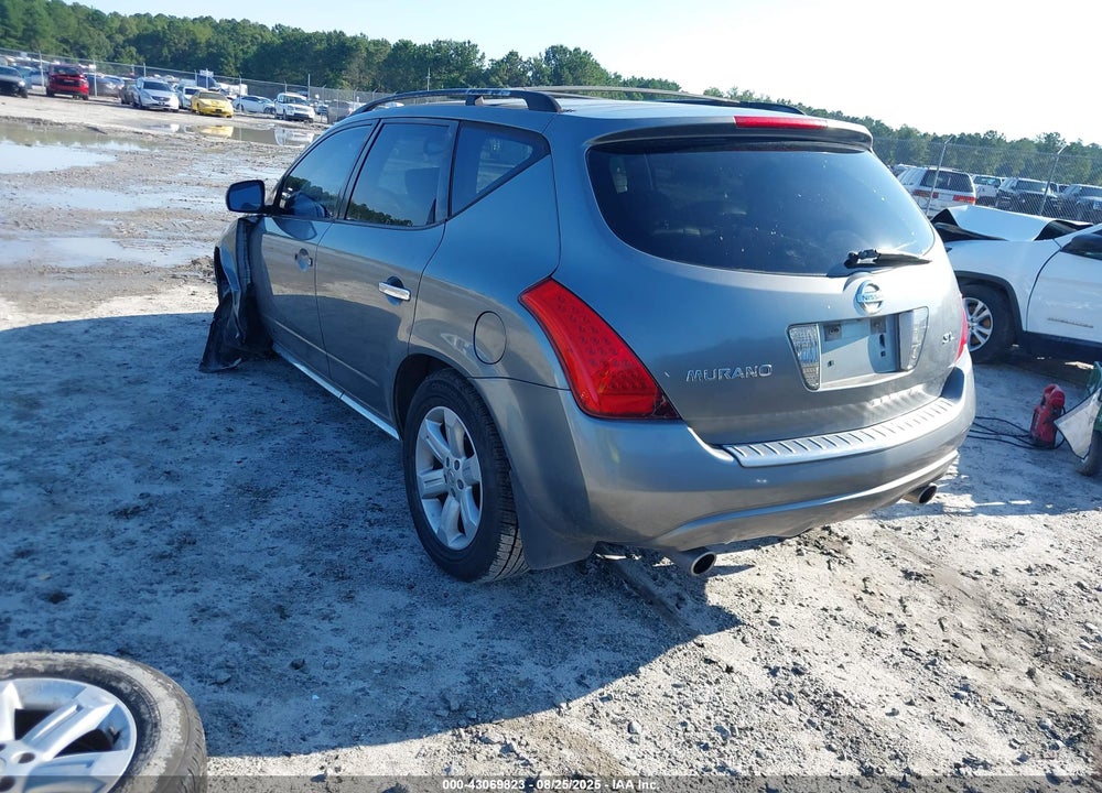 2007 NISSAN MURANO SL VIN: JN8AZ08T27W511486