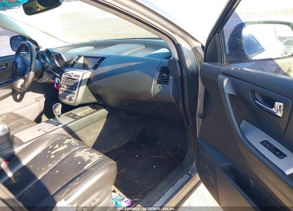 2007 NISSAN MURANO SL VIN: JN8AZ08T27W511486