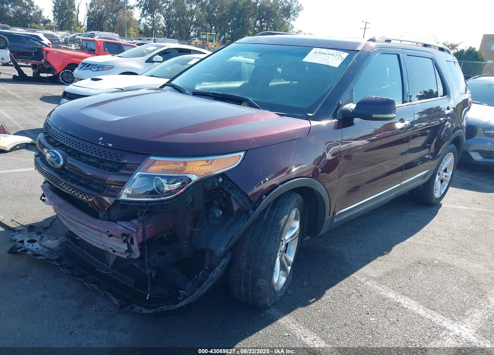 2011 FORD EXPLORER VIN: 1FMHK7F83BGA16685