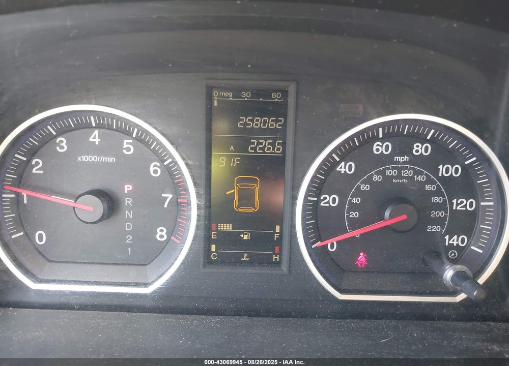 2008 HONDA CR-V VIN: 5J6RE38788L009772