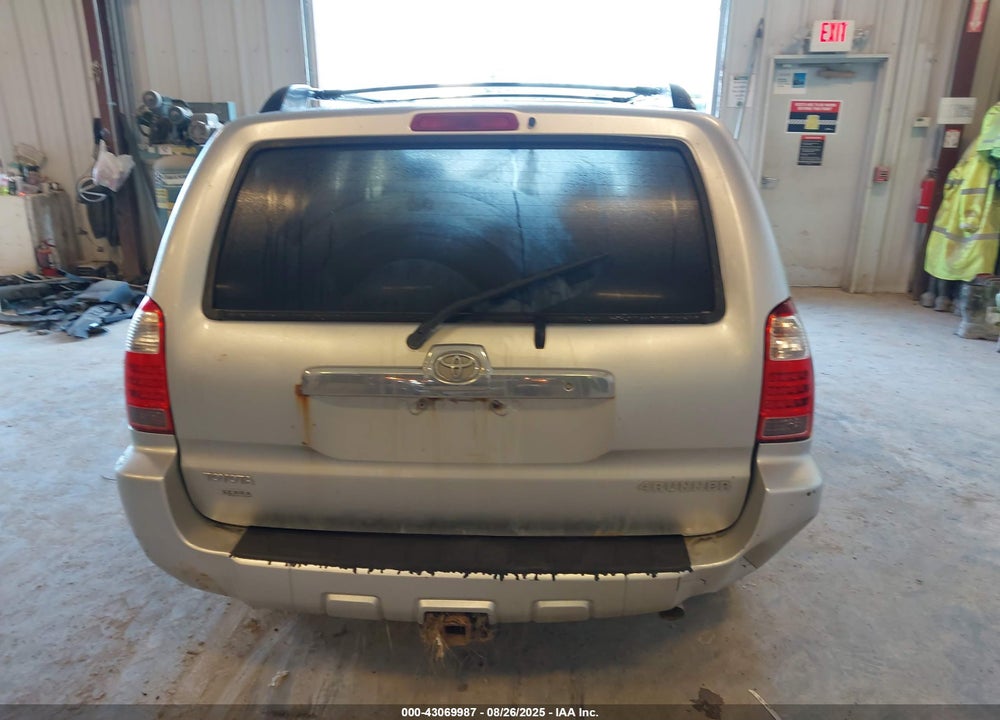 2007 TOYOTA 4RUNNER SR5 V6 VIN: JTEBU14RX78078398