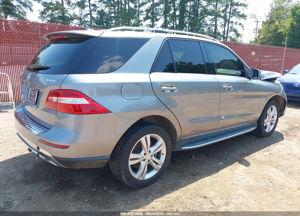 2015 MERCEDES-BENZ ML 350 4MATIC VIN: 4JGDA5HB6FA530585