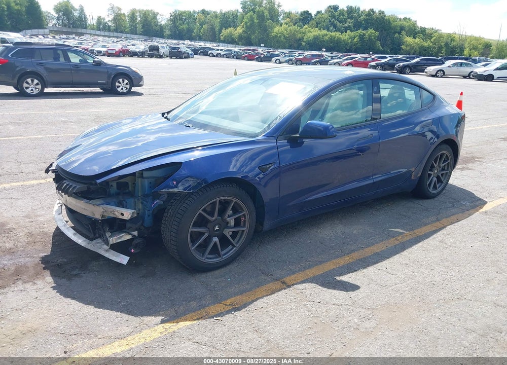 2021 TESLA MODEL 3 LONG RANGE DUAL MOTOR ALL-WHEEL DRIVE VIN: 5YJ3E1EB8MF980597