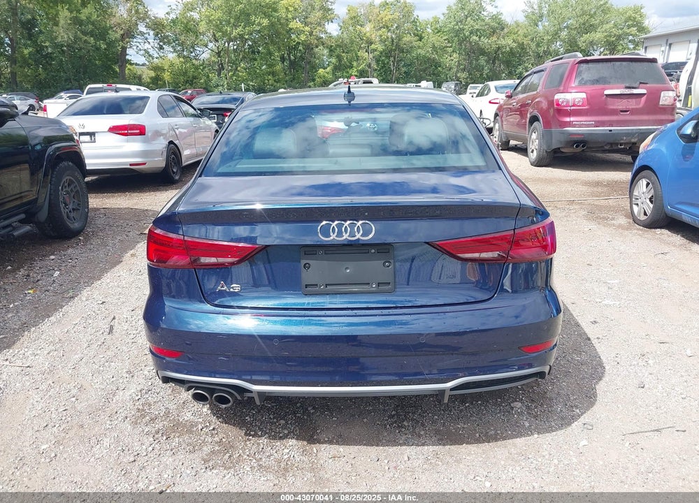 2017 AUDI A3 VIN: WAUGUGFF7H1035676