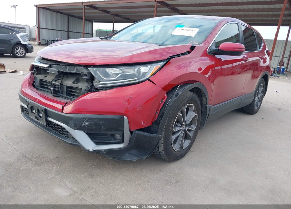 2021 HONDA CR-V 2WD EX-L VIN: 5J6RW1H8XMA006484