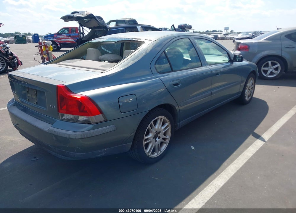 2004 VOLVO S60 2.5T VIN: YV1RS59V842327683