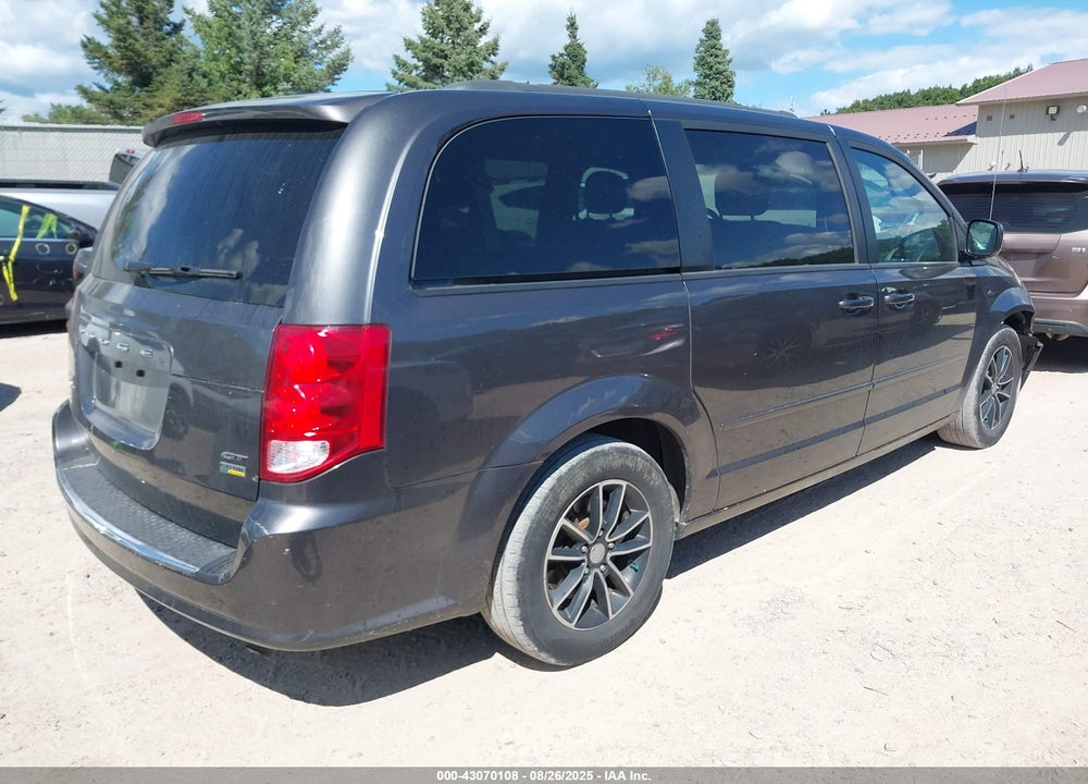 2017 DODGE GRAND CARAVAN GT VIN: 2C4RDGEGXHR862590