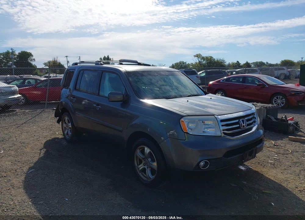 2013 HONDA PILOT EX-L VIN: 5FNYF3H55DB004605