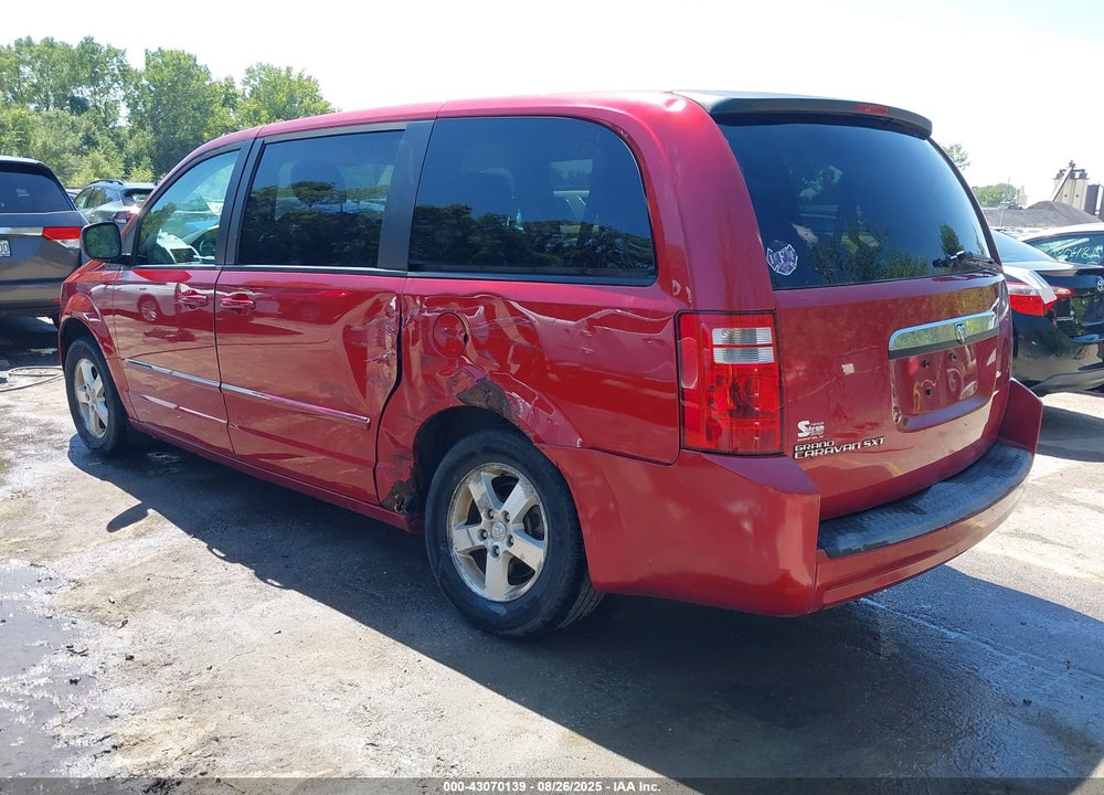2008 DODGE GRAND CARAVAN SXT VIN: 2D8HN54P88R143046