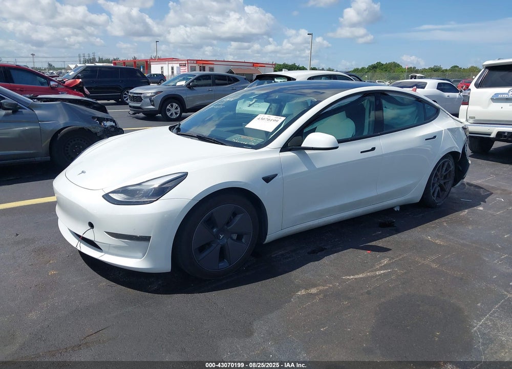 2023 TESLA MODEL 3 VIN: 5YJ3E1EA6PF618134