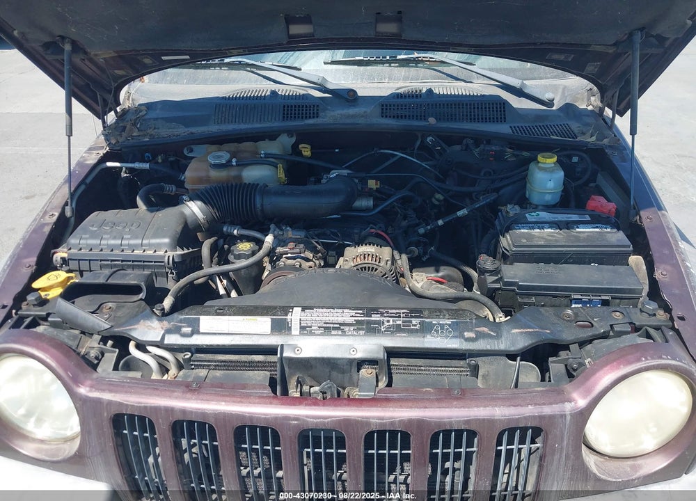 2004 JEEP LIBERTY SPORT VIN: 1J4GL48K04W148861