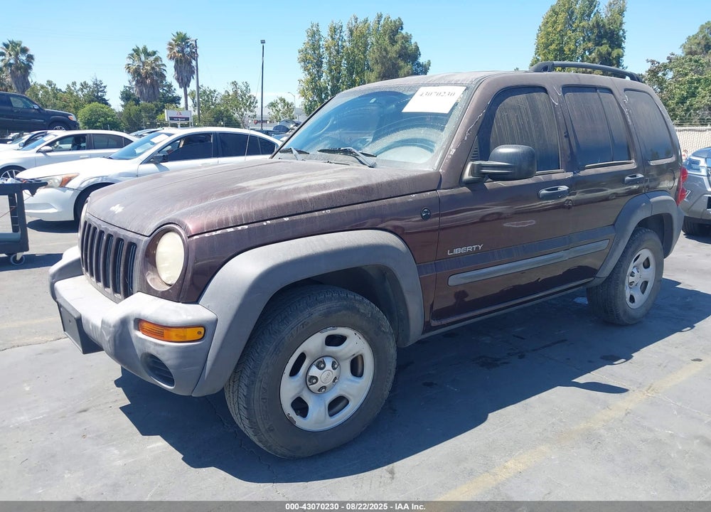 2004 JEEP LIBERTY SPORT VIN: 1J4GL48K04W148861