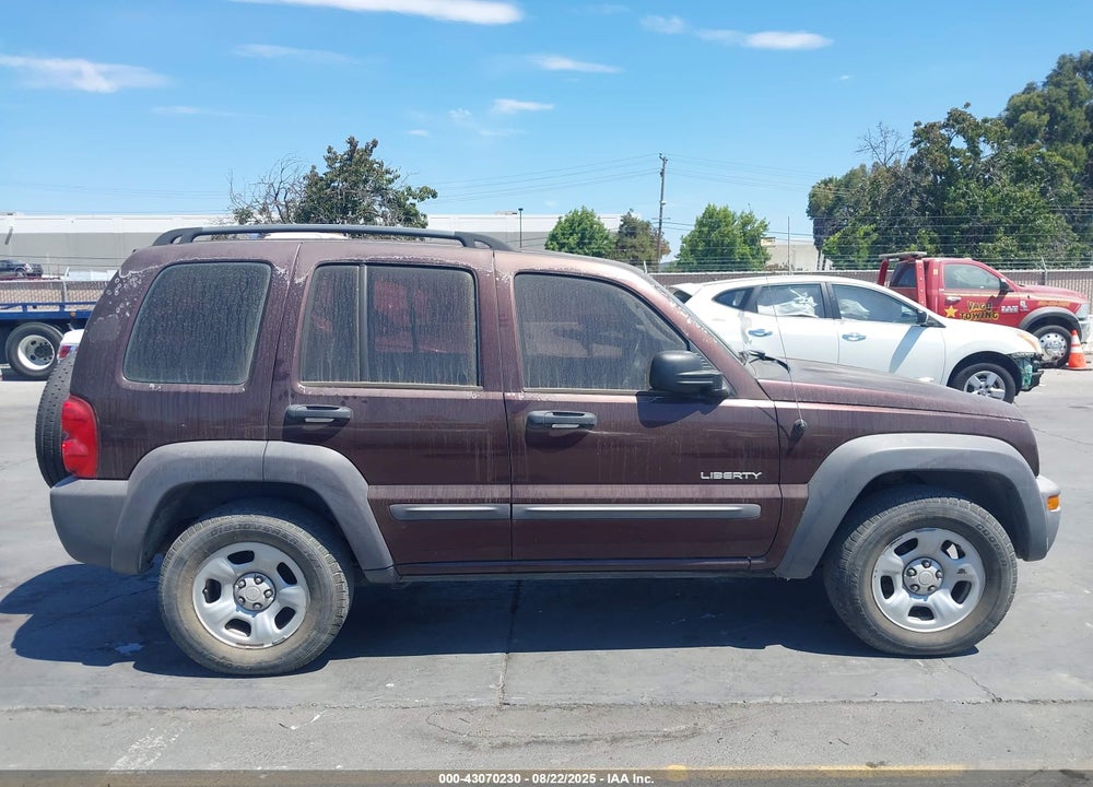 2004 JEEP LIBERTY SPORT VIN: 1J4GL48K04W148861