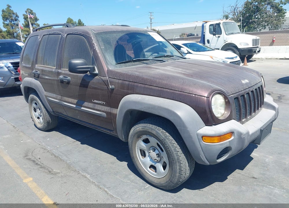 2004 JEEP LIBERTY SPORT VIN: 1J4GL48K04W148861