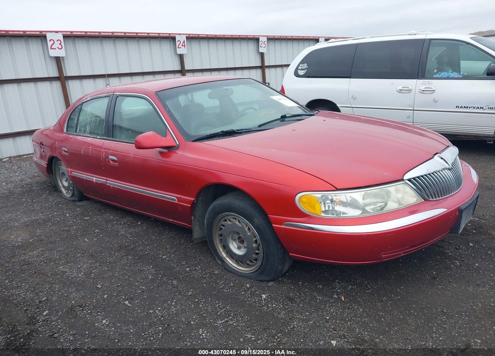 1998 LINCOLN CONTINENTAL VIN: 1LNFM97V6WY670047