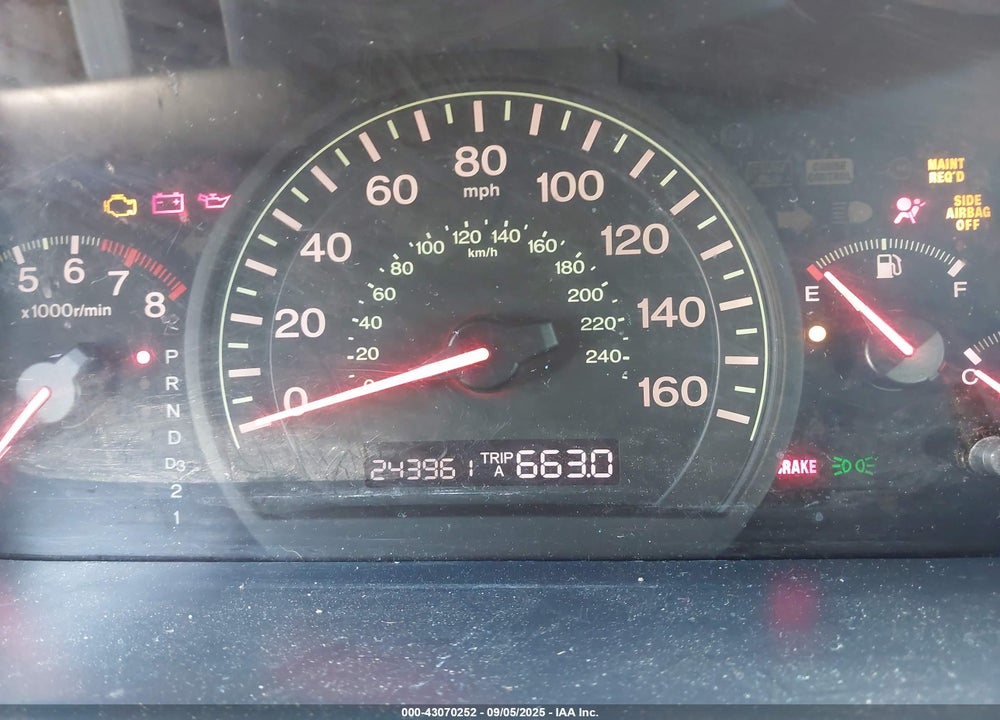 2004 HONDA ACCORD 2.4 EX VIN: 1HGCM56854A119837