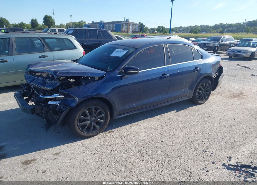 2013 VOLKSWAGEN JETTA 2.5L SE VIN: 3VWDX7AJXDM425951
