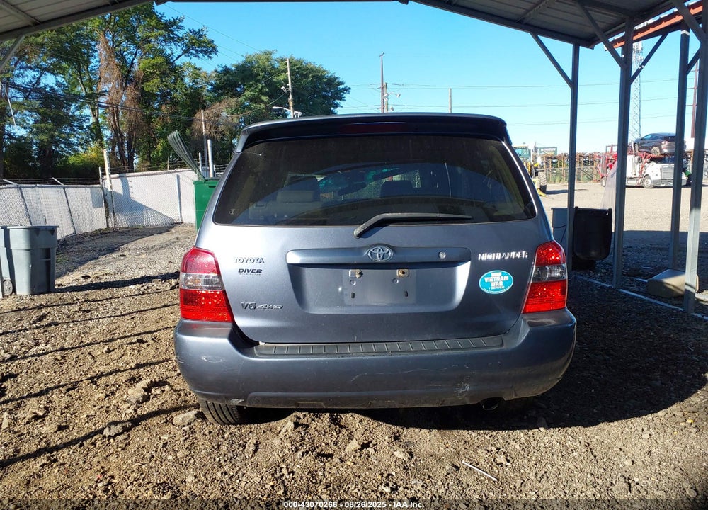 2004 TOYOTA HIGHLANDER LIMITED V6 VIN: JTEEP21A840057648