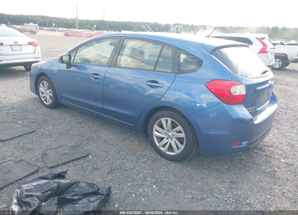 2016 SUBARU IMPREZA VIN: JF1GPAB61G8210562