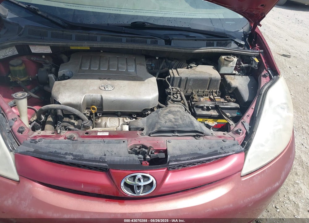 2007 TOYOTA SIENNA CE VIN: 5TDZK23C97S074592