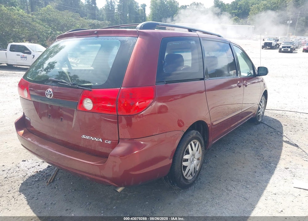 2007 TOYOTA SIENNA CE VIN: 5TDZK23C97S074592