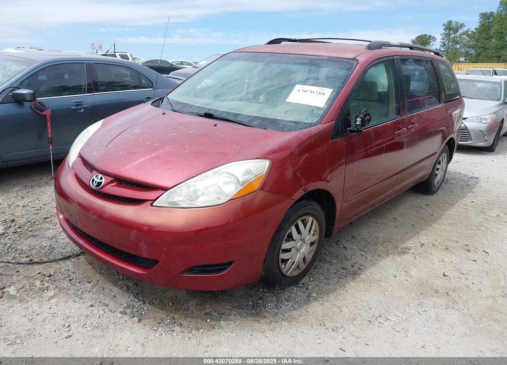 2007 TOYOTA SIENNA CE VIN: 5TDZK23C97S074592