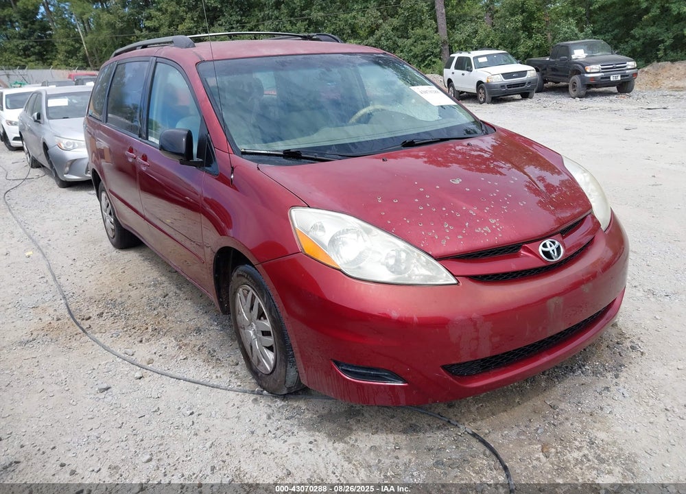 2007 TOYOTA SIENNA CE VIN: 5TDZK23C97S074592