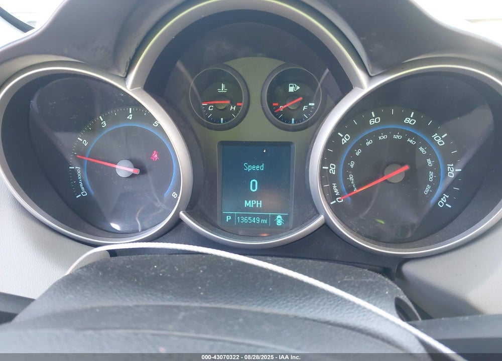 2012 CHEVROLET CRUZE VIN: 1G1PF5SC0C7329299
