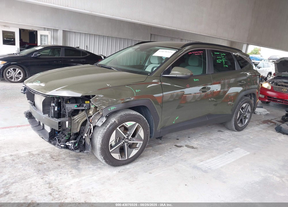 2025 HYUNDAI TUCSON SEL VIN: 5NMJB3DE6SH458604