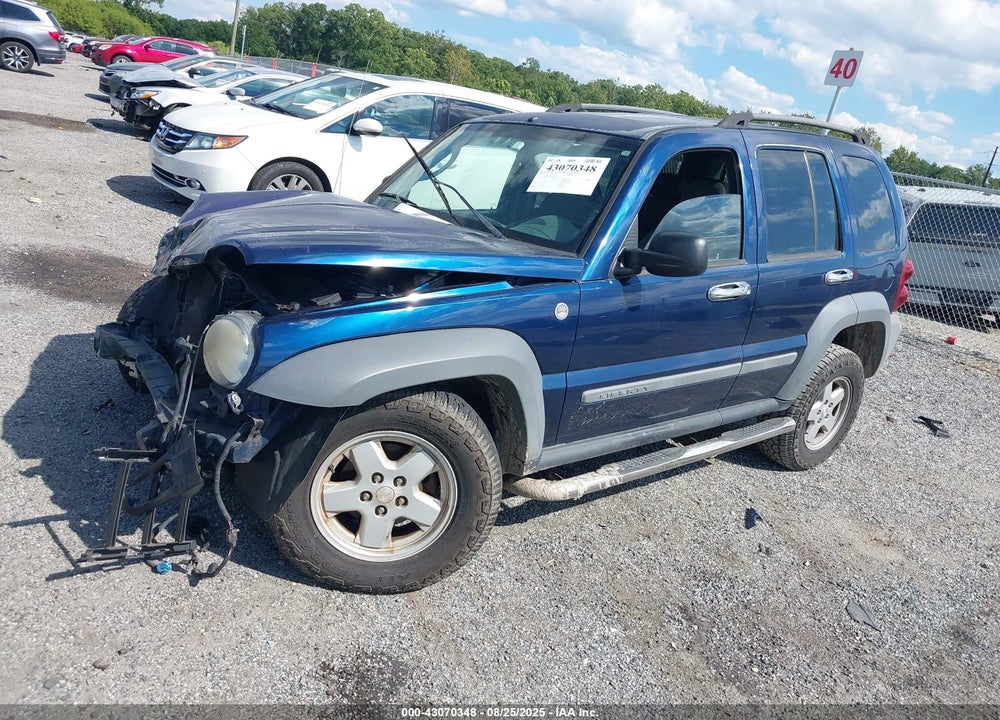 2005 JEEP LIBERTY SPORT VIN: 1J4GL48KX5W664923