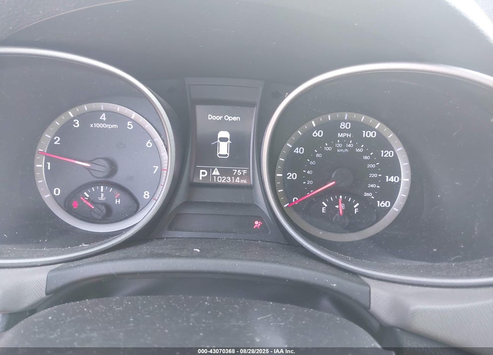 2016 HYUNDAI SANTA FE VIN: 5XYZTDLB5GG353924