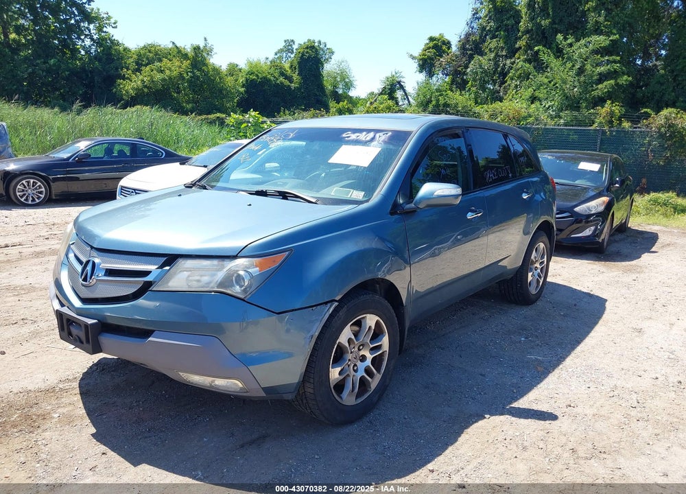 2007 ACURA MDX TECHNOLOGY PACKAGE VIN: 2HNYD28307H541762