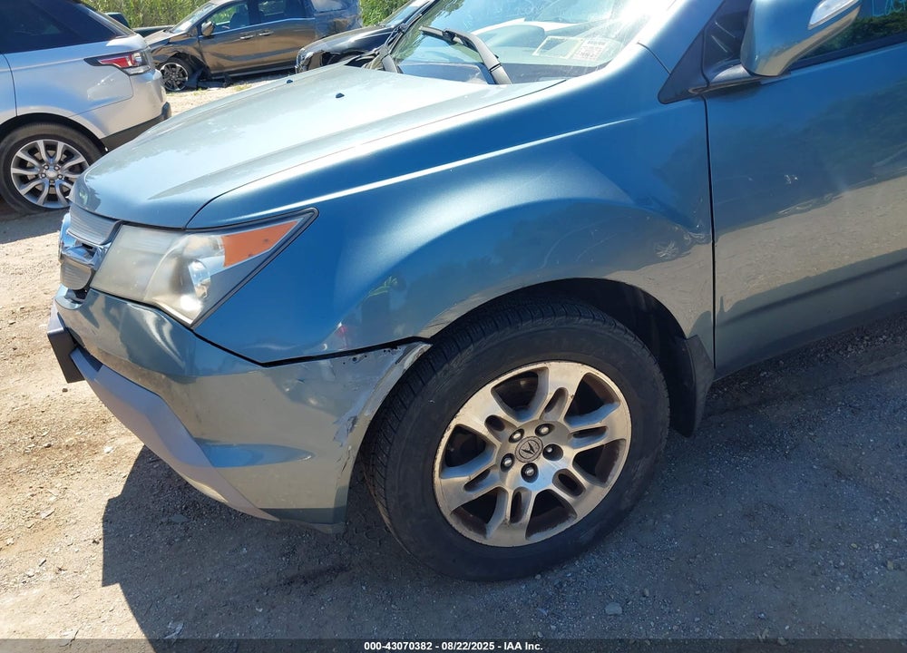 2007 ACURA MDX TECHNOLOGY PACKAGE VIN: 2HNYD28307H541762
