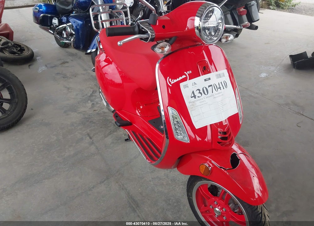 2025 VESPA PRIMAVERA/SPRINT 150 VIN: ZAPMD18G0S5101637