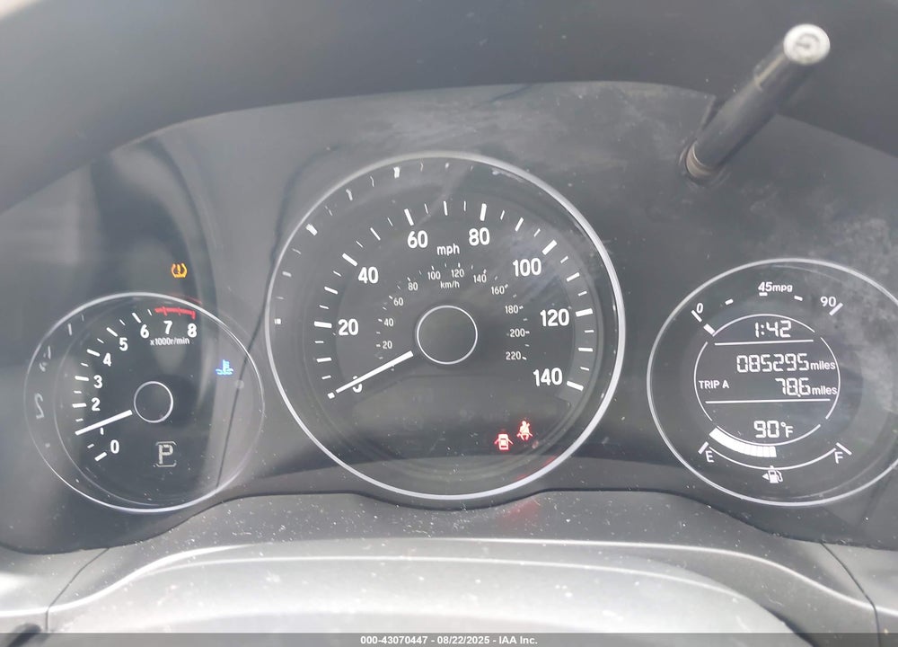 2017 HONDA HR-V EX-L VIN: 3CZRU5H73HM714895