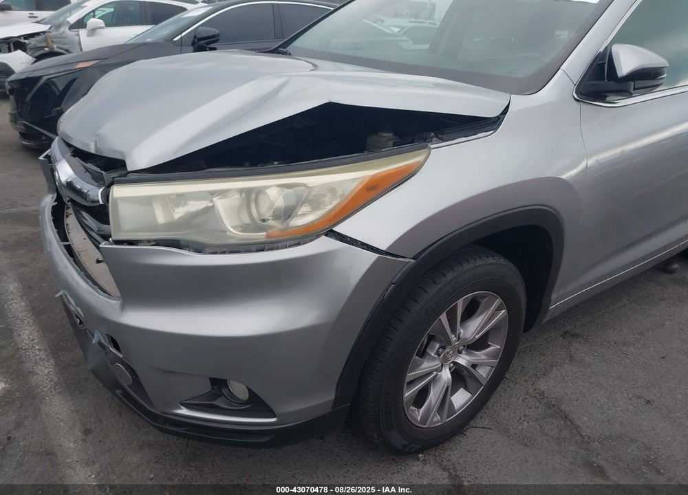 2015 TOYOTA HIGHLANDER VIN: 5TDZKRFH7FS061547
