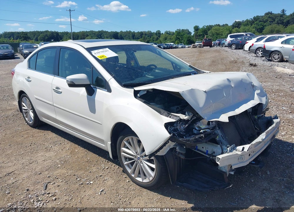 2016 SUBARU IMPREZA VIN: JF1GJAK68GH015656