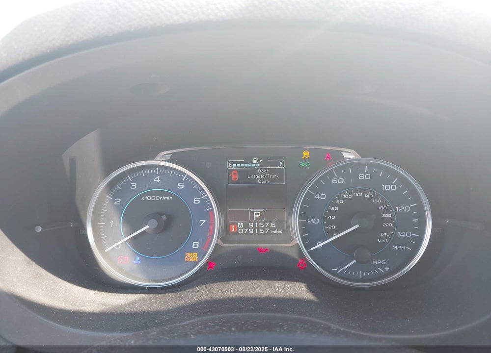 2016 SUBARU IMPREZA VIN: JF1GJAK68GH015656