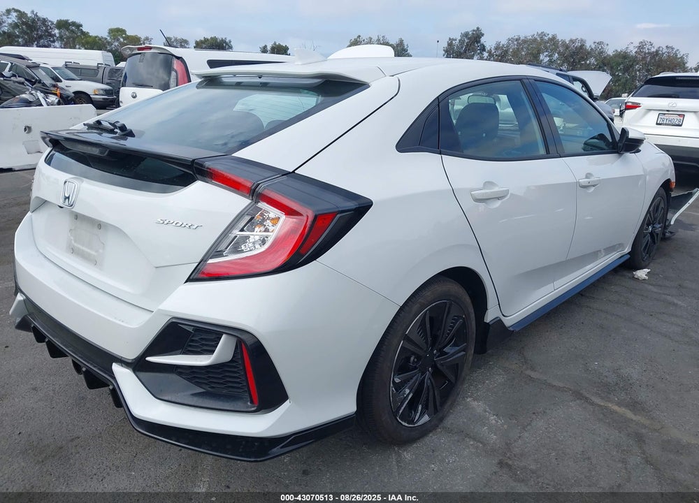 2021 HONDA CIVIC SPORT VIN: SHHFK7H49MU420575