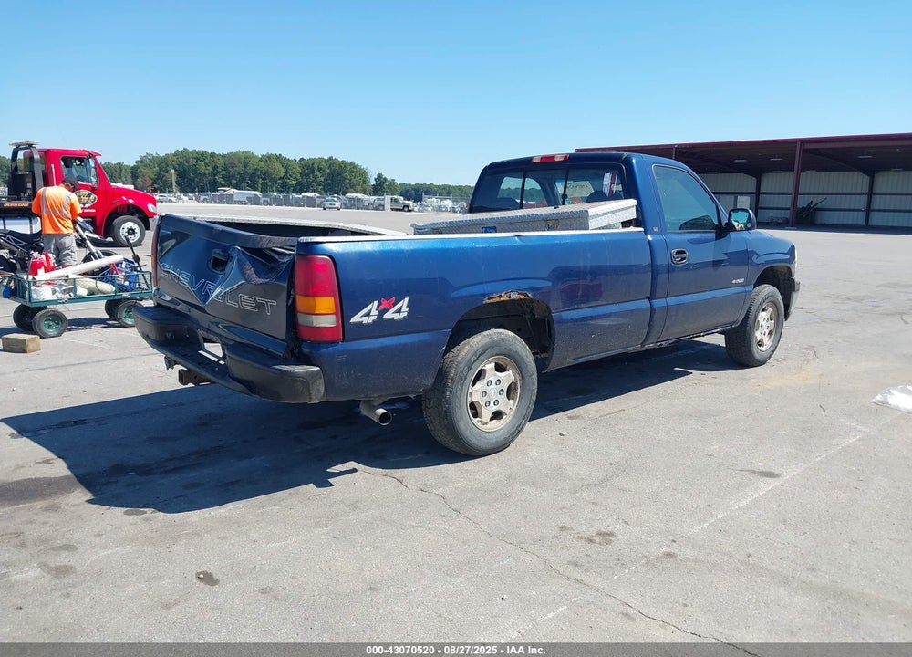 1999 CHEVROLET SILVERADO 1500 VIN: 1GCEK14W7XE186184
