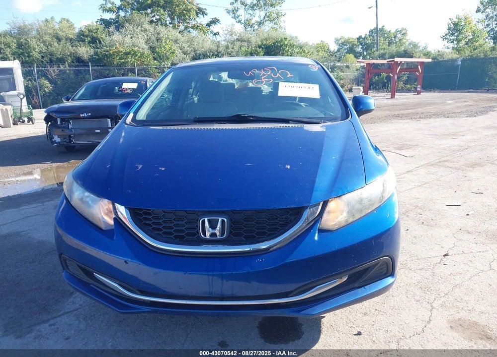 2013 HONDA CIVIC VIN: 19XFB2F52DE026440