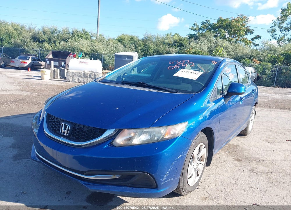 2013 HONDA CIVIC VIN: 19XFB2F52DE026440