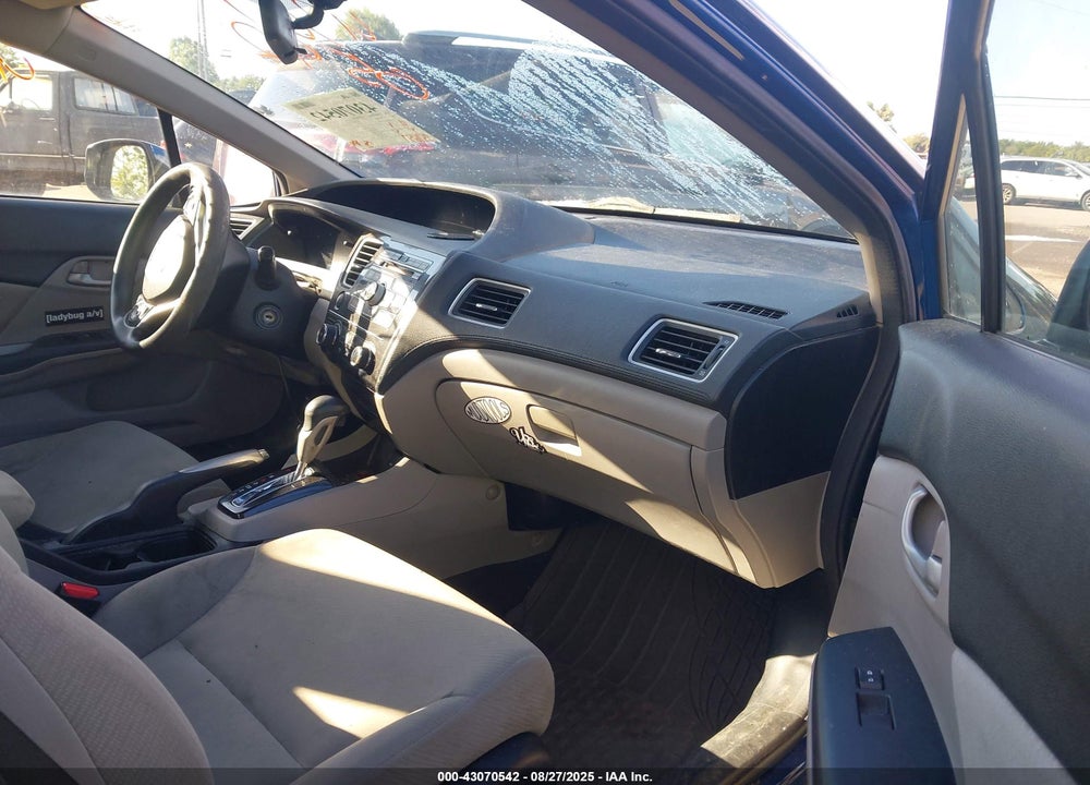 2013 HONDA CIVIC VIN: 19XFB2F52DE026440
