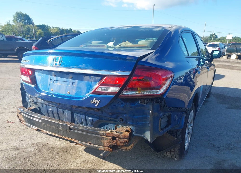 2013 HONDA CIVIC VIN: 19XFB2F52DE026440